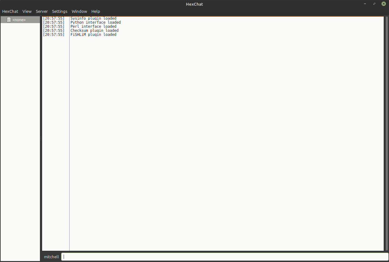HexChat error