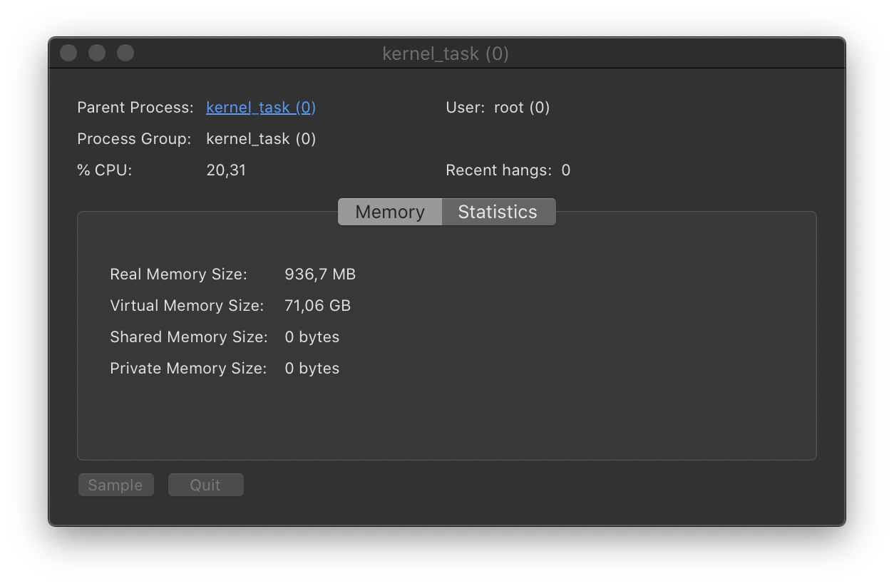 Kernel RAM consumption