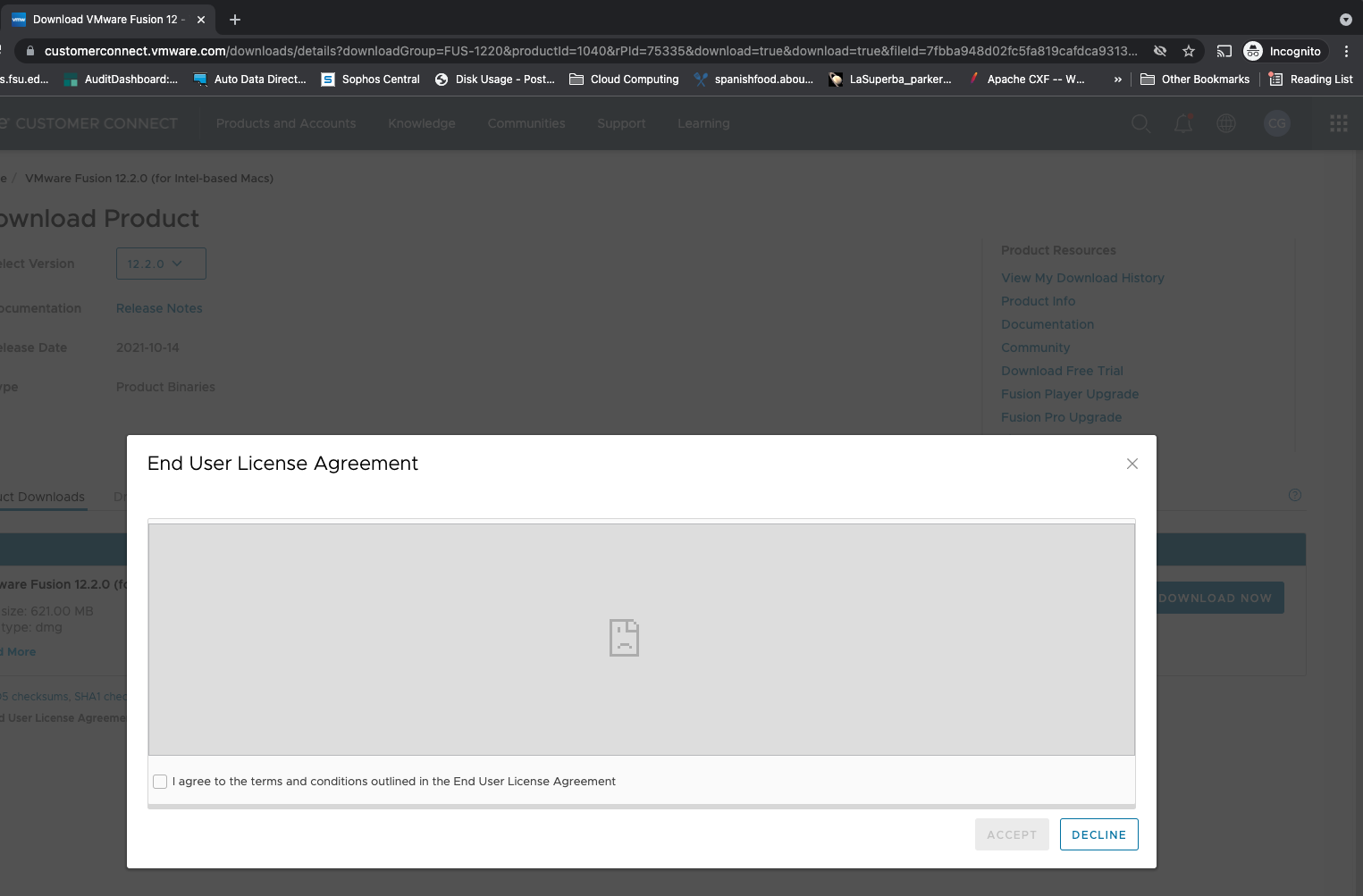 EULA Broken