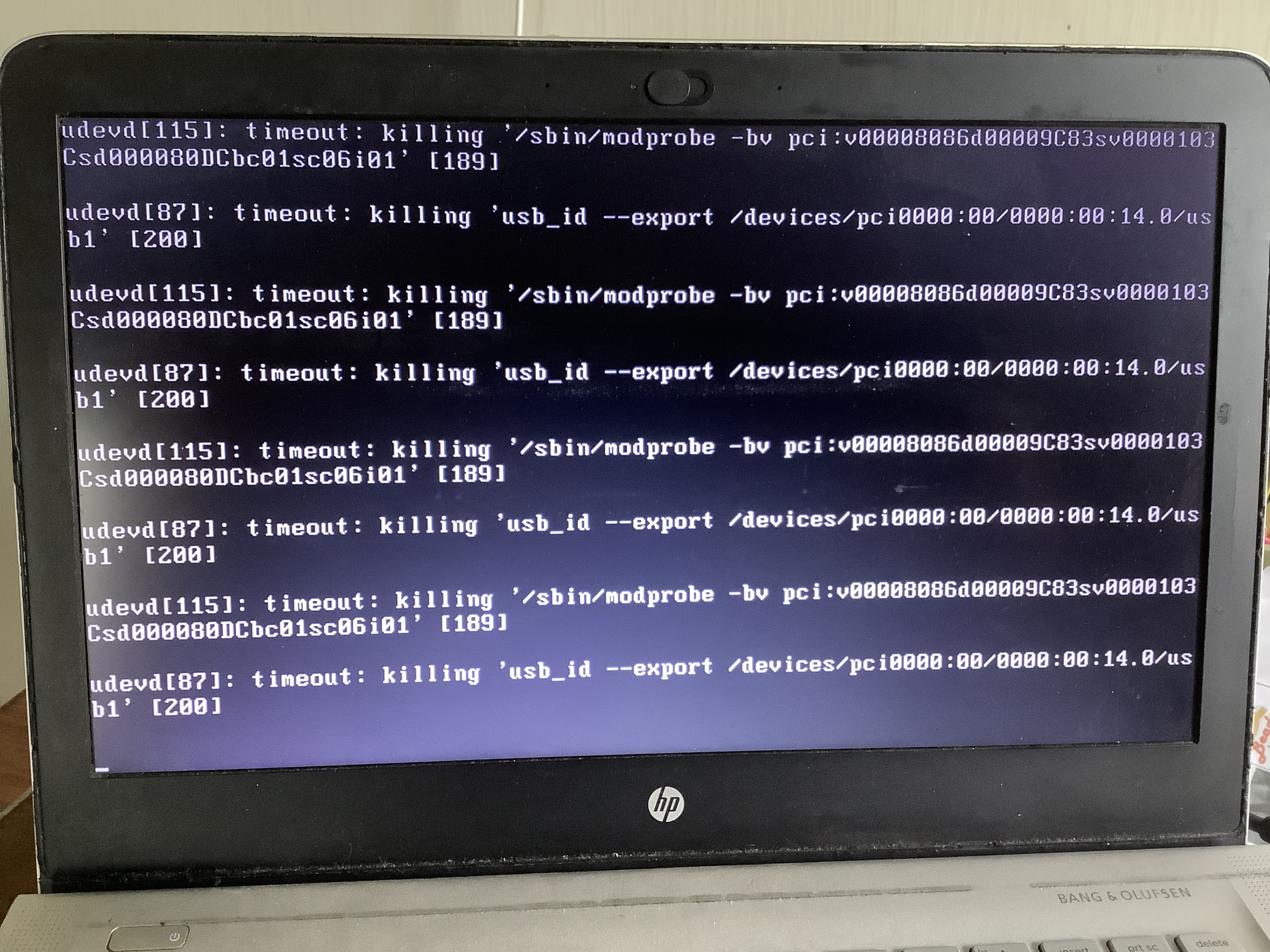 Post Initial Boot