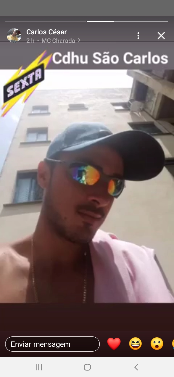 Meu amigo que saiu da cadeia nome dele é cesar