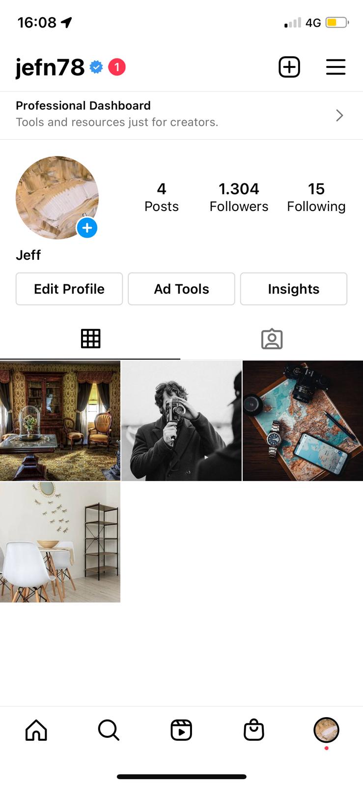proof i own the account