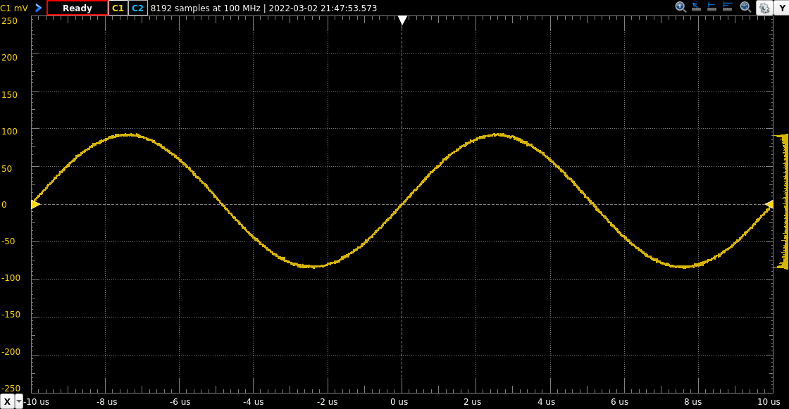 ESR measurement output