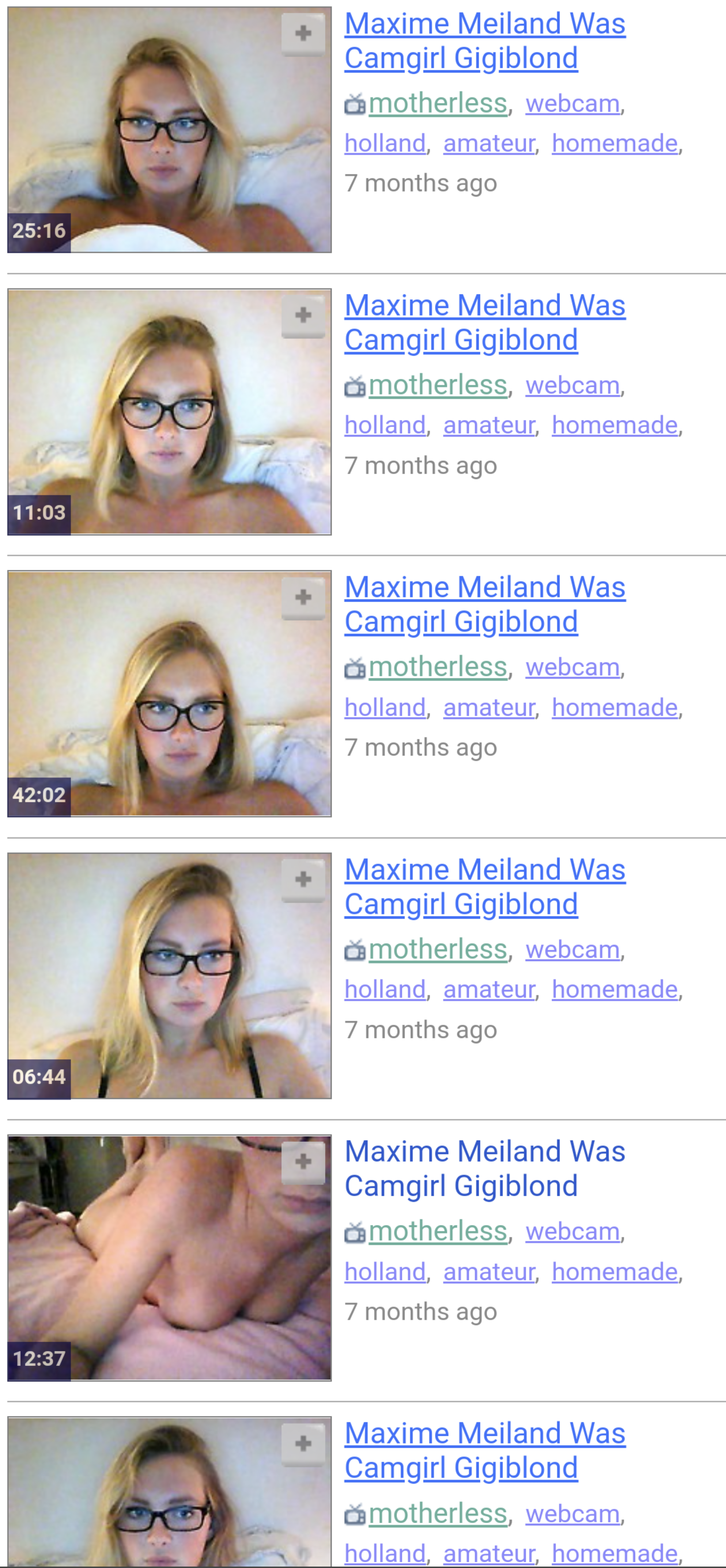 Maxime Meiland or Gigiblond