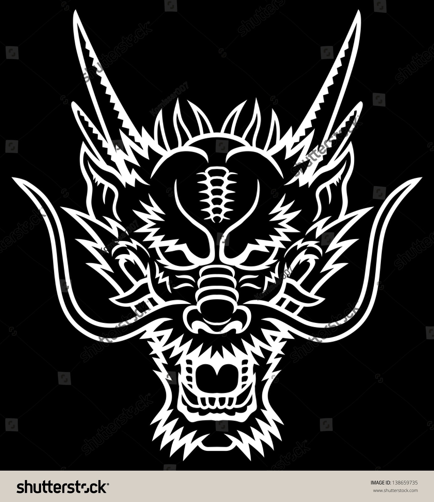 Dragon face