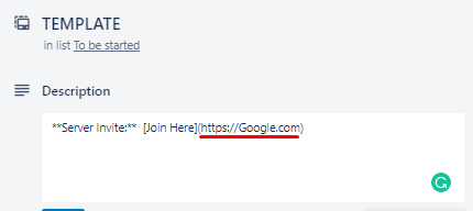 Invite Example