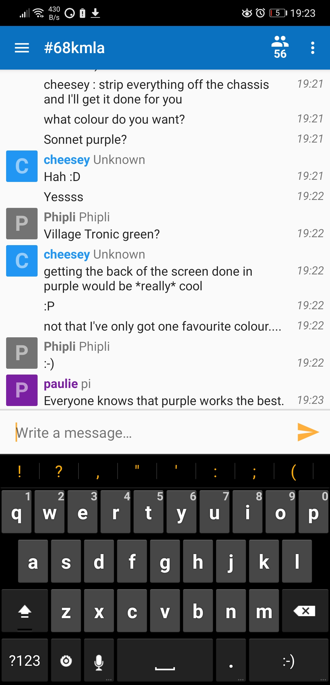 Purple
