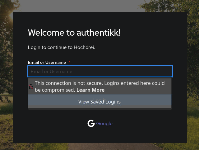 authentik flow customization