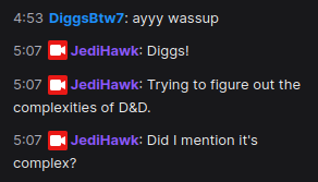 Diggs chat without Diggs 2022-11-05