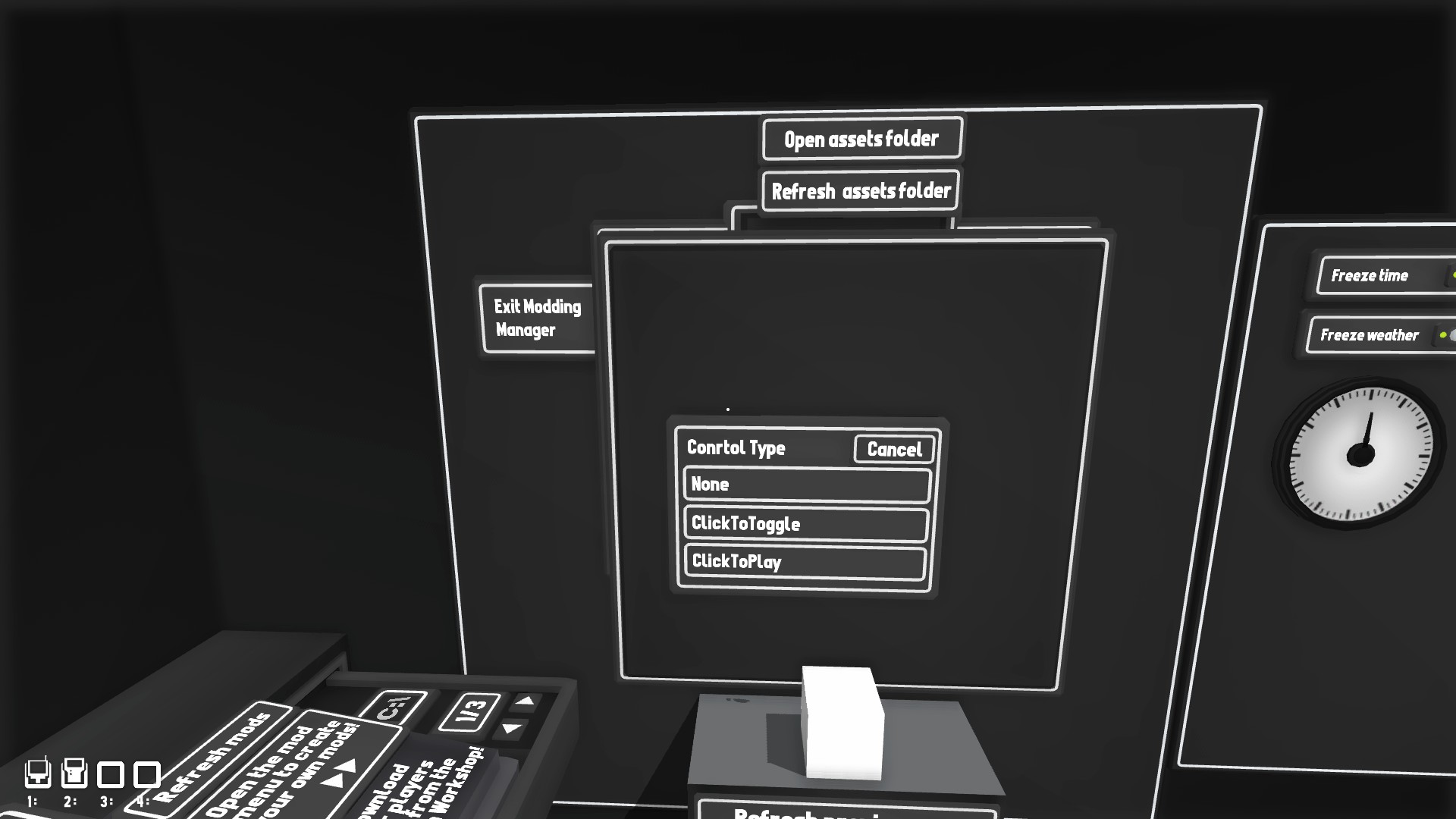modding - props - edit - general options - control animation