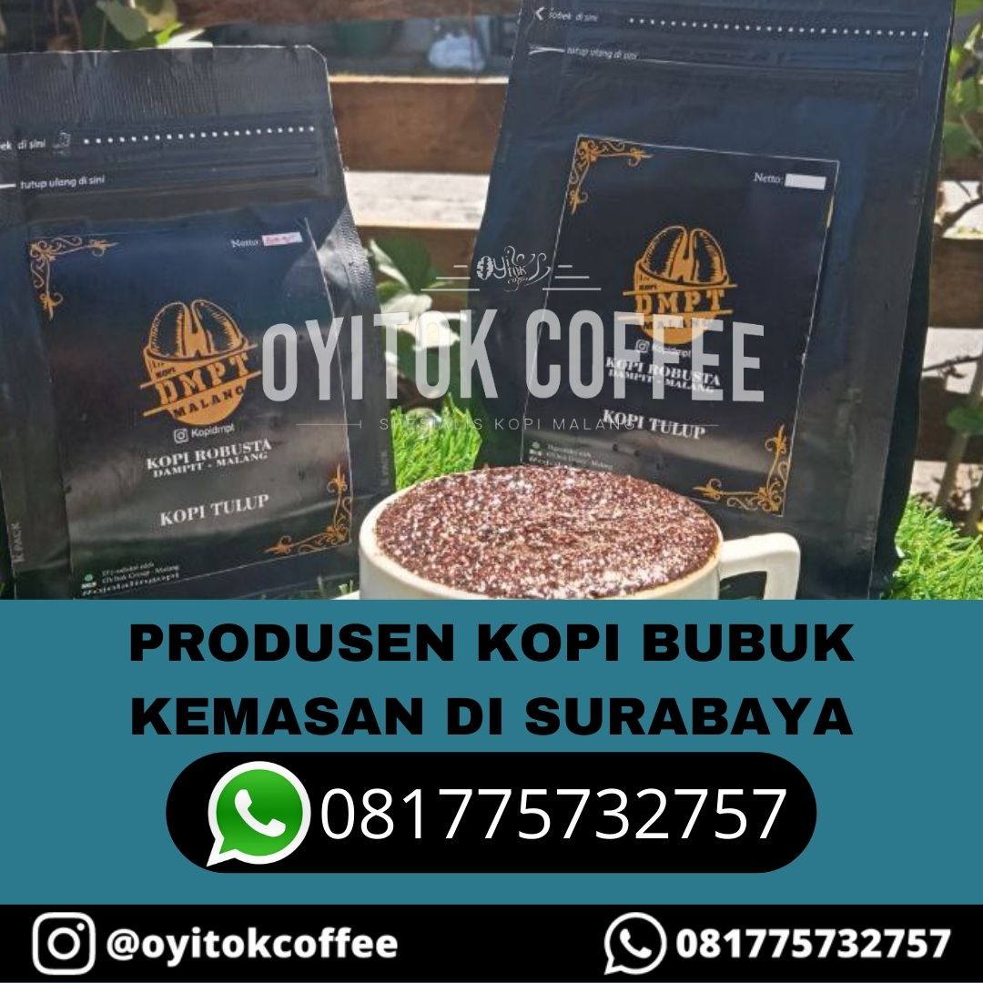 PRODUSEN KOPI BUBUK KEMASAN DI SURABAYA
