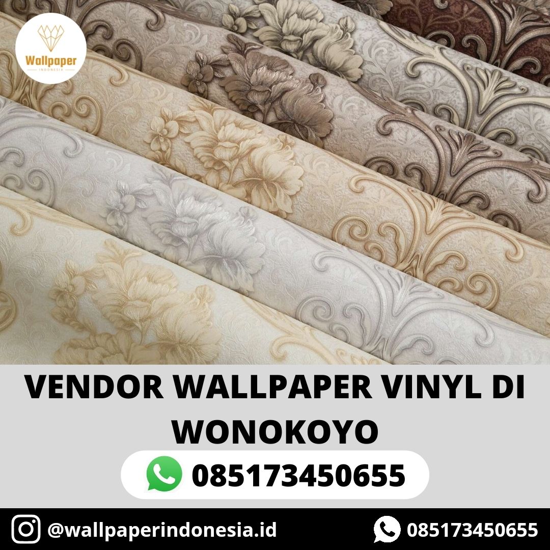 VENDOR WALLPAPER VINYL DI WONOKOYO