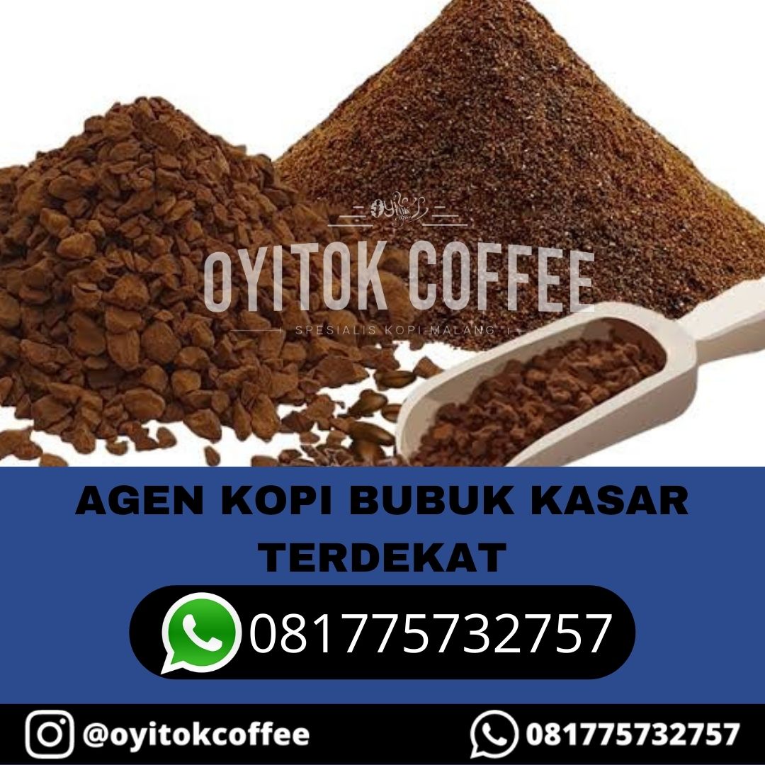 Produsen bubuk kopi kasar malang terbaik