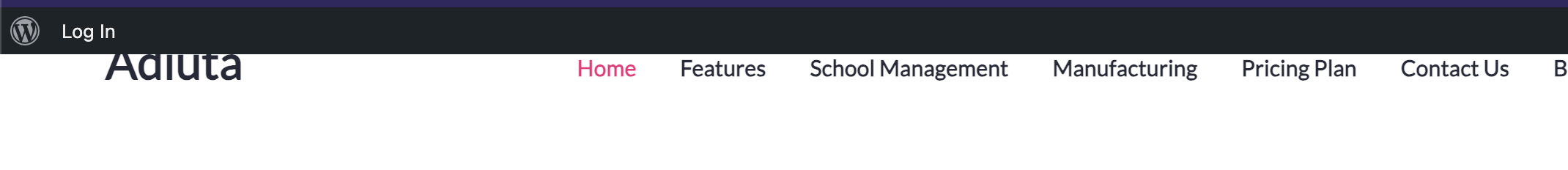 Wrong Navbar