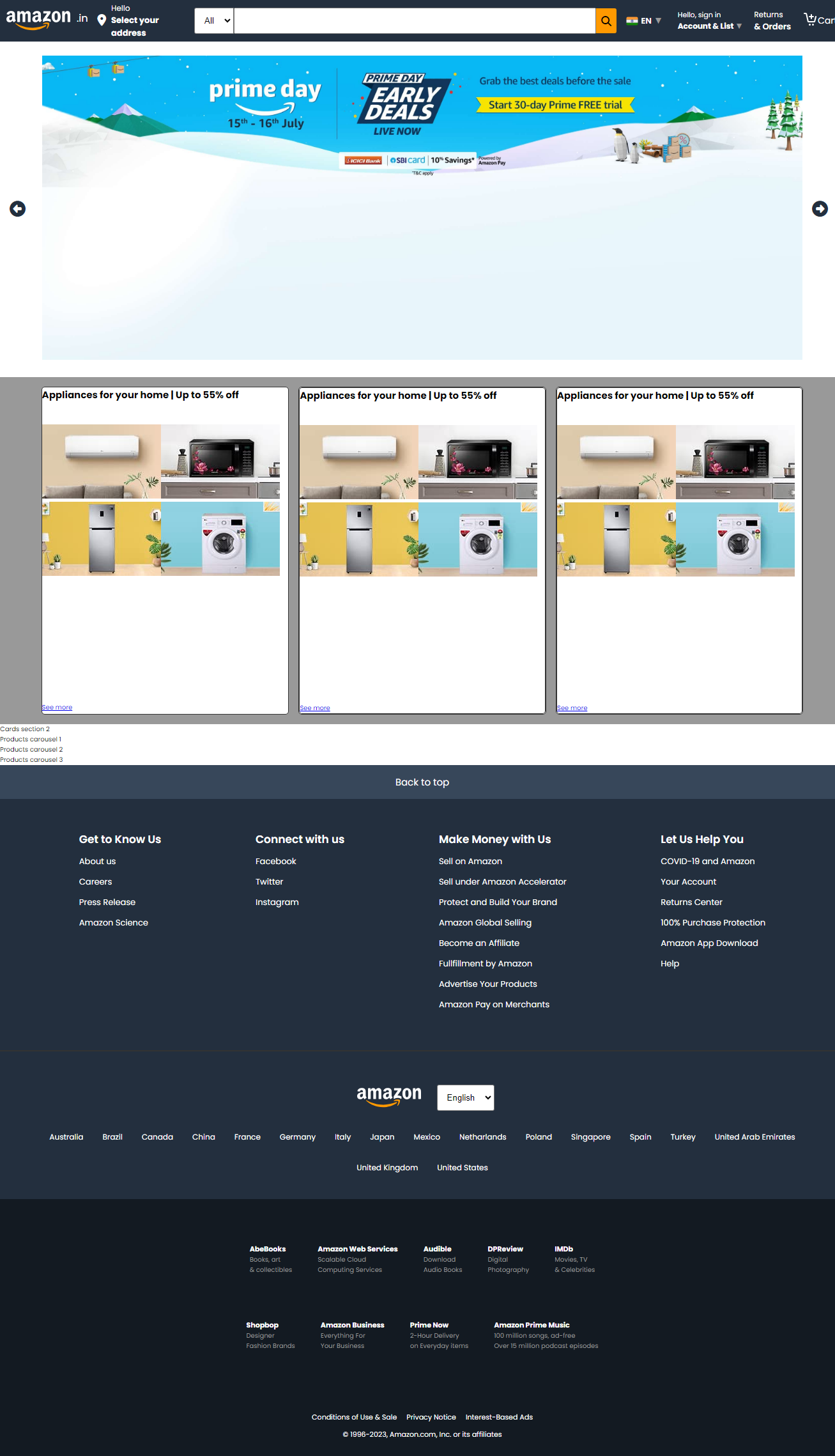 Amazon prototype clone
