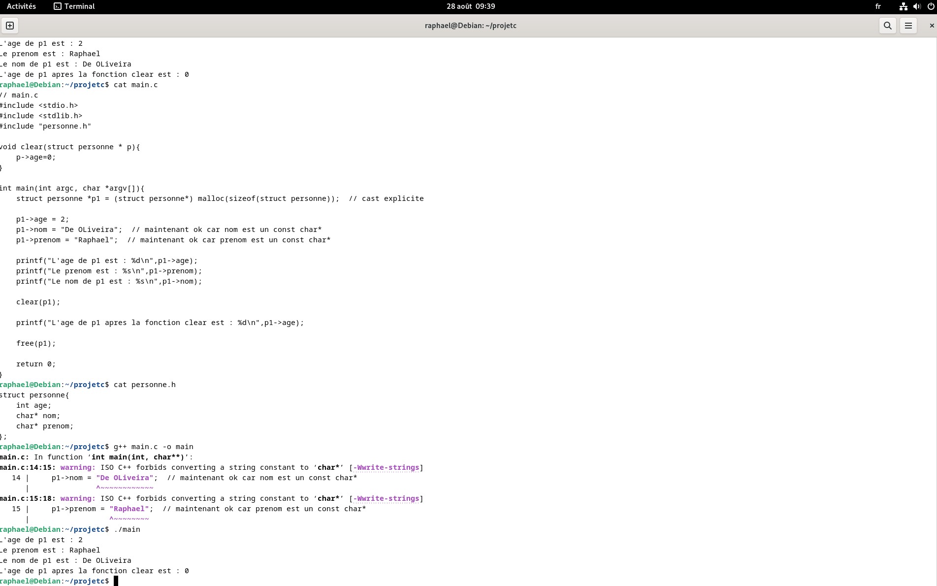 Compile c++