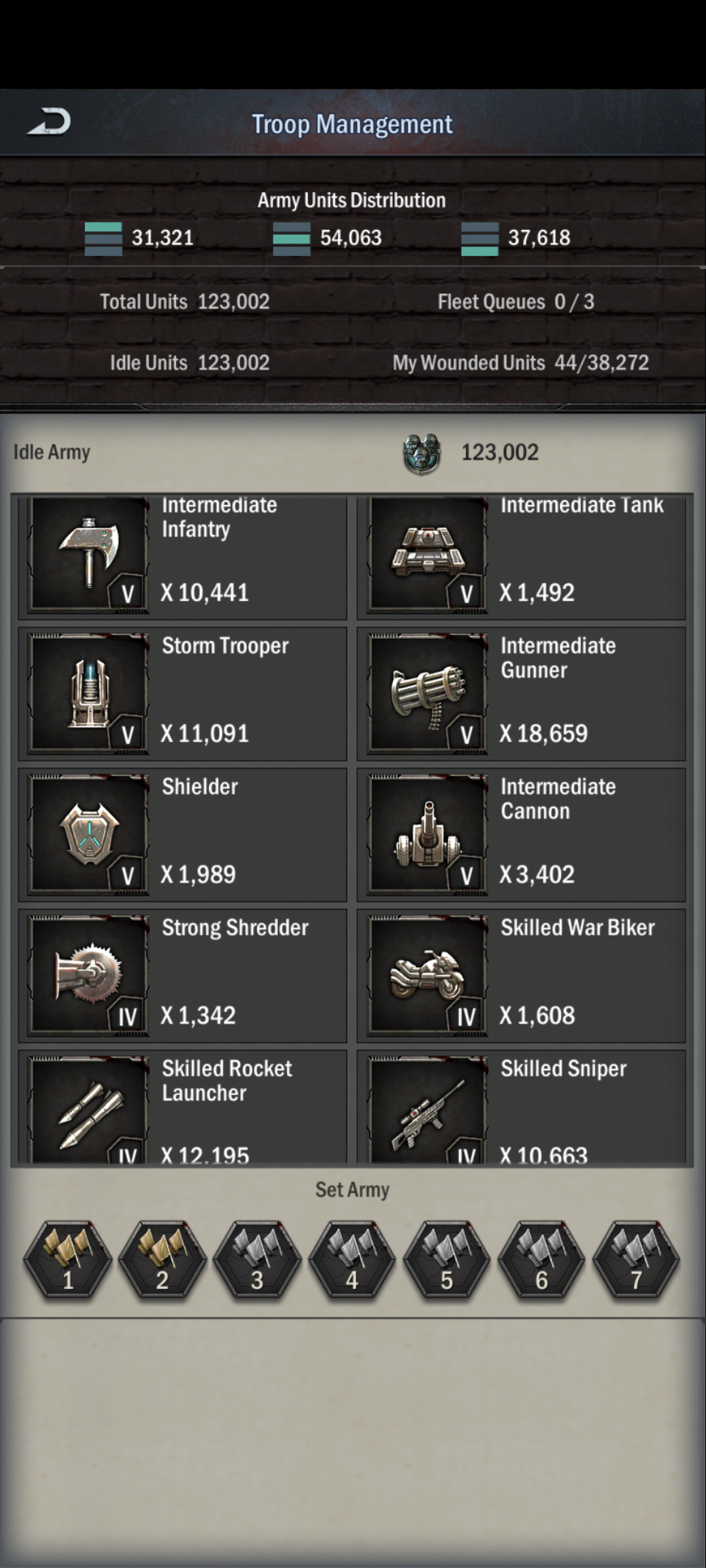 The army