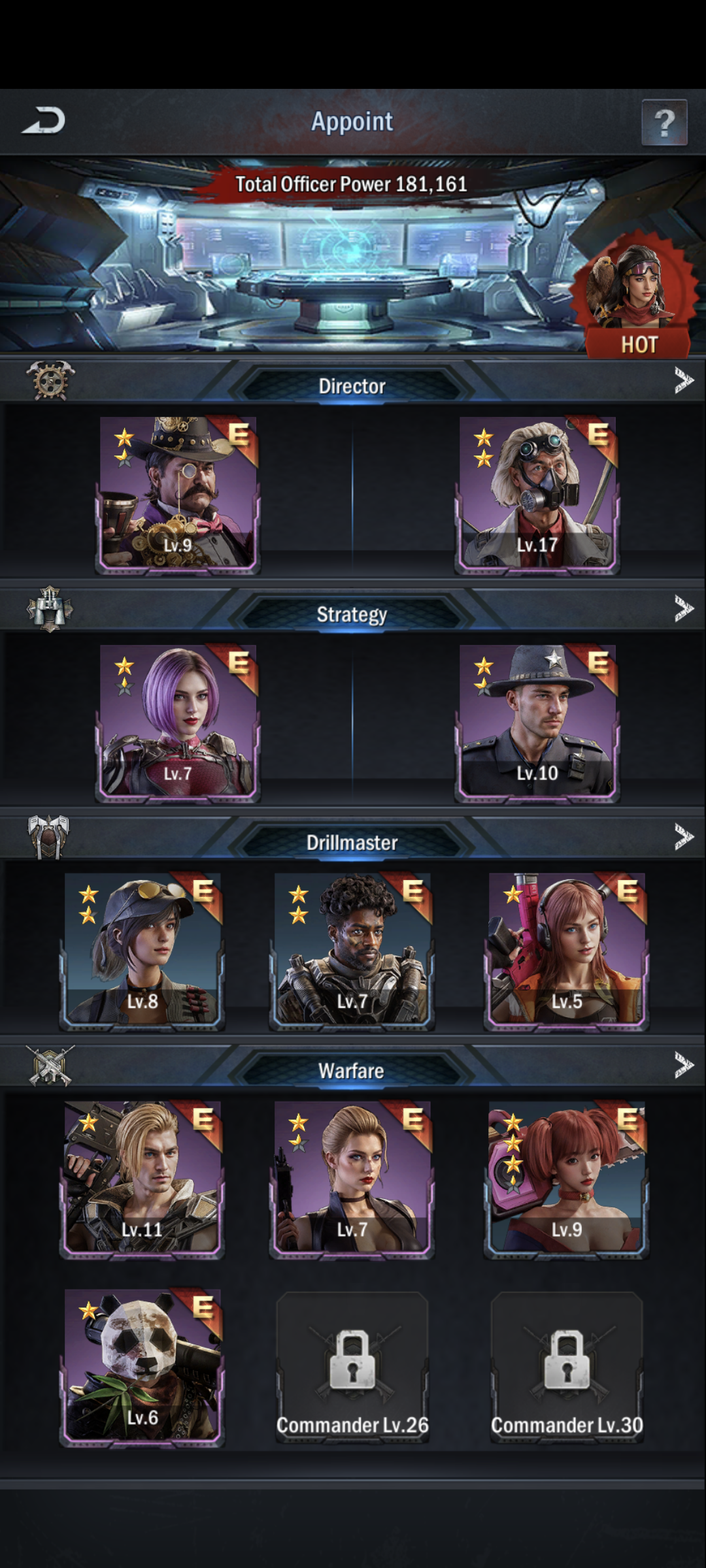 My officers