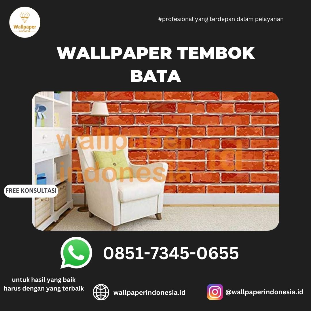 wallpaper tembok bata