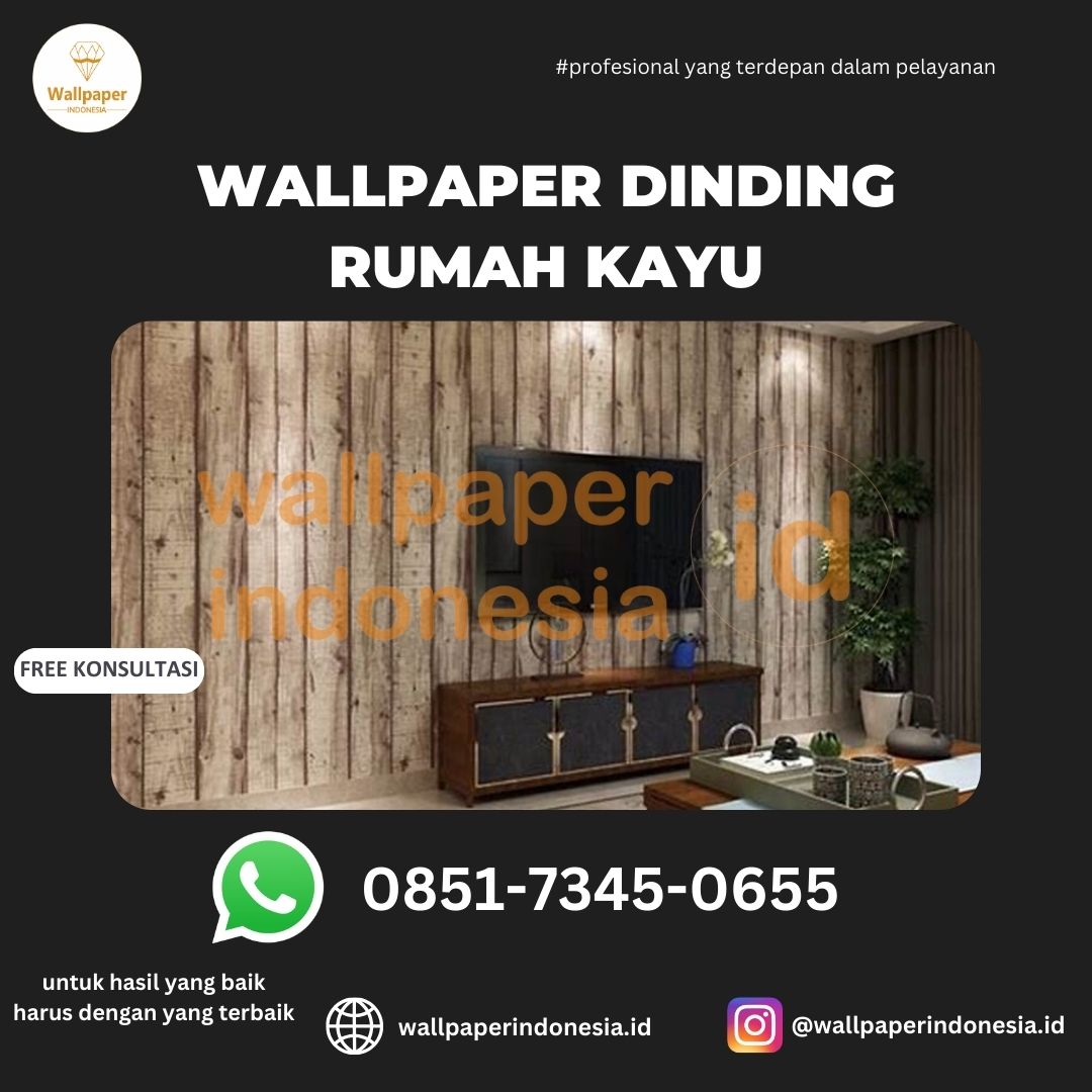 wallpaper dinding rumah kayu