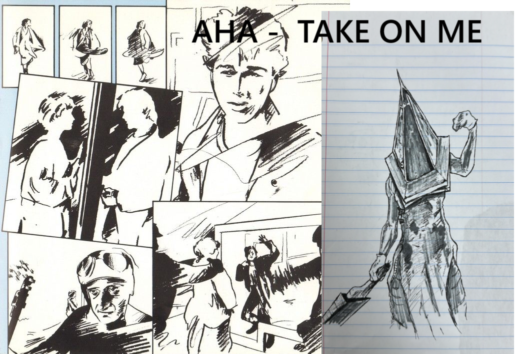 Take on me Pyramid head