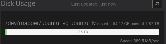 cloudron storage