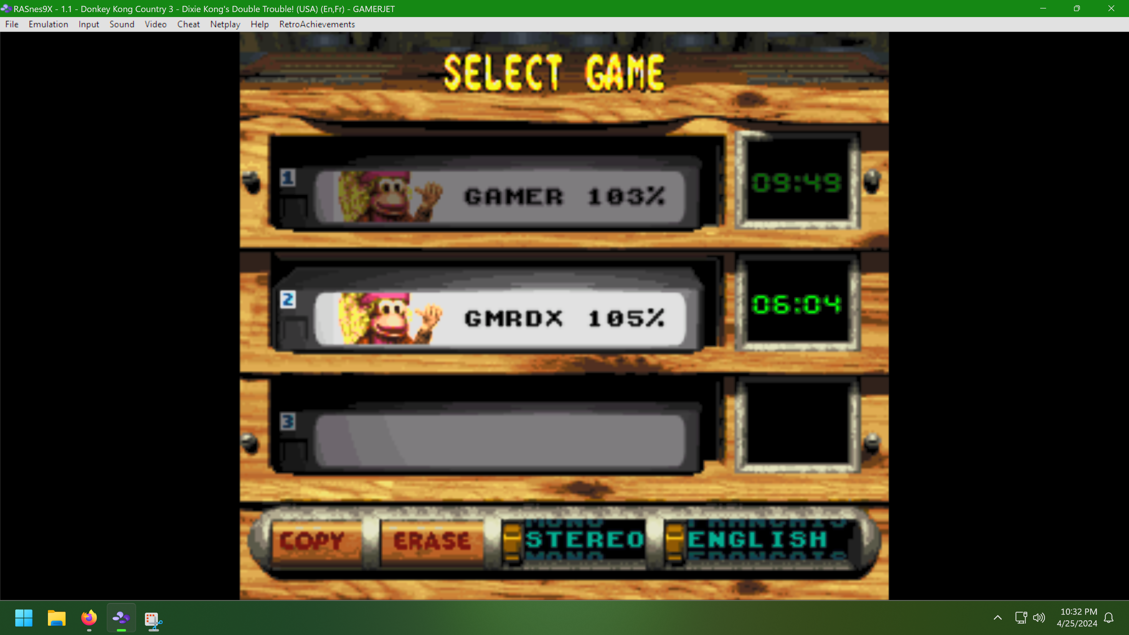 GAMERJET DKC 105%