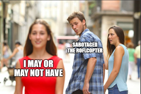 I may or may not have