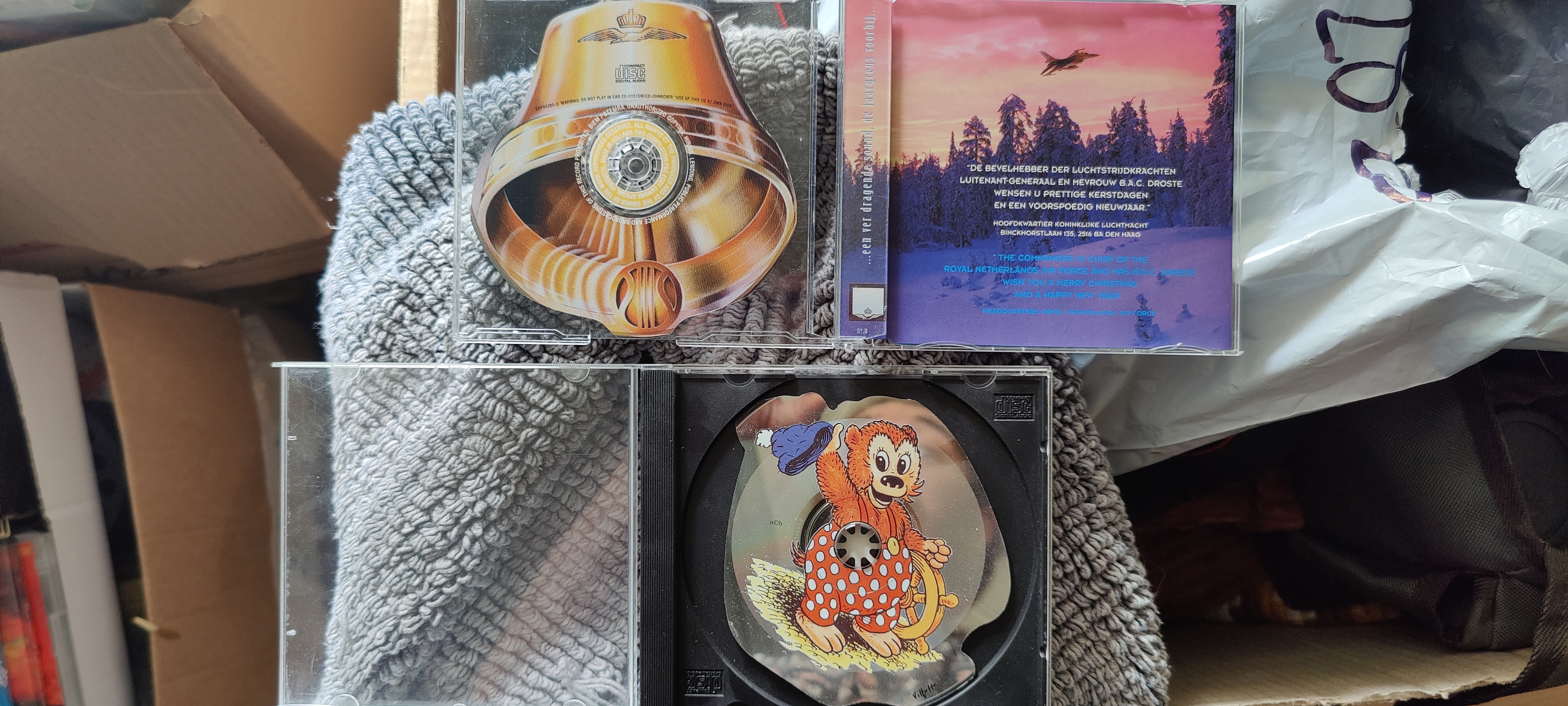 Weird CD shapes