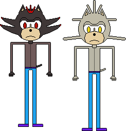 Shadow and Silver GIF