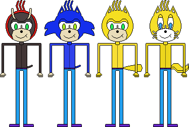 Other Knuckles, Amy and Tangle GIF