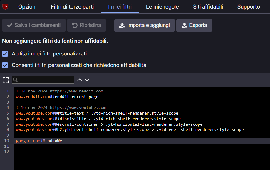 ublock thingy
