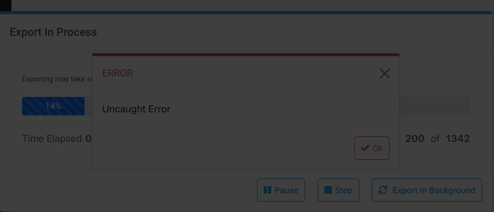 WP error