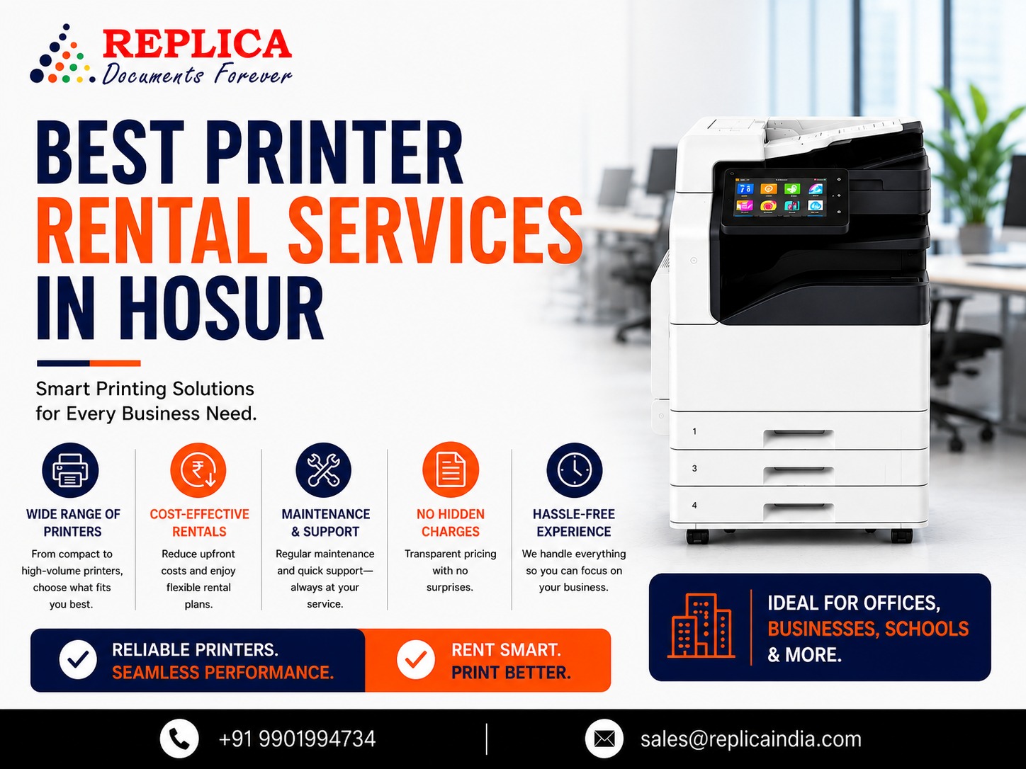 Best Printer Rental Services in Hosur