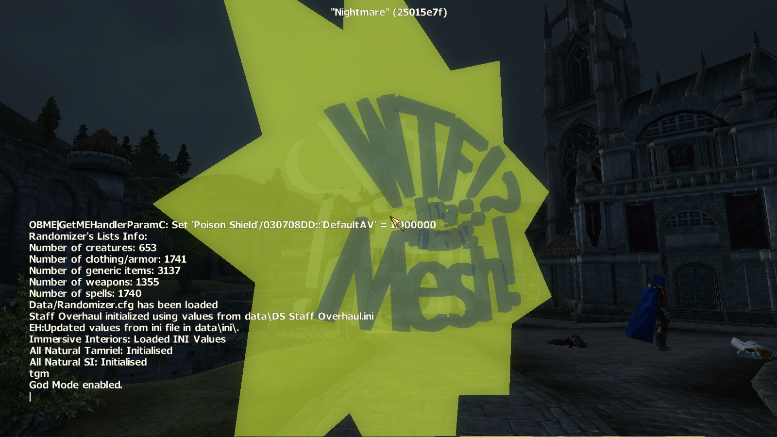 Missing mesh creature/object 2