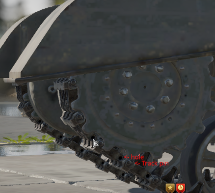 Skink Track Pins