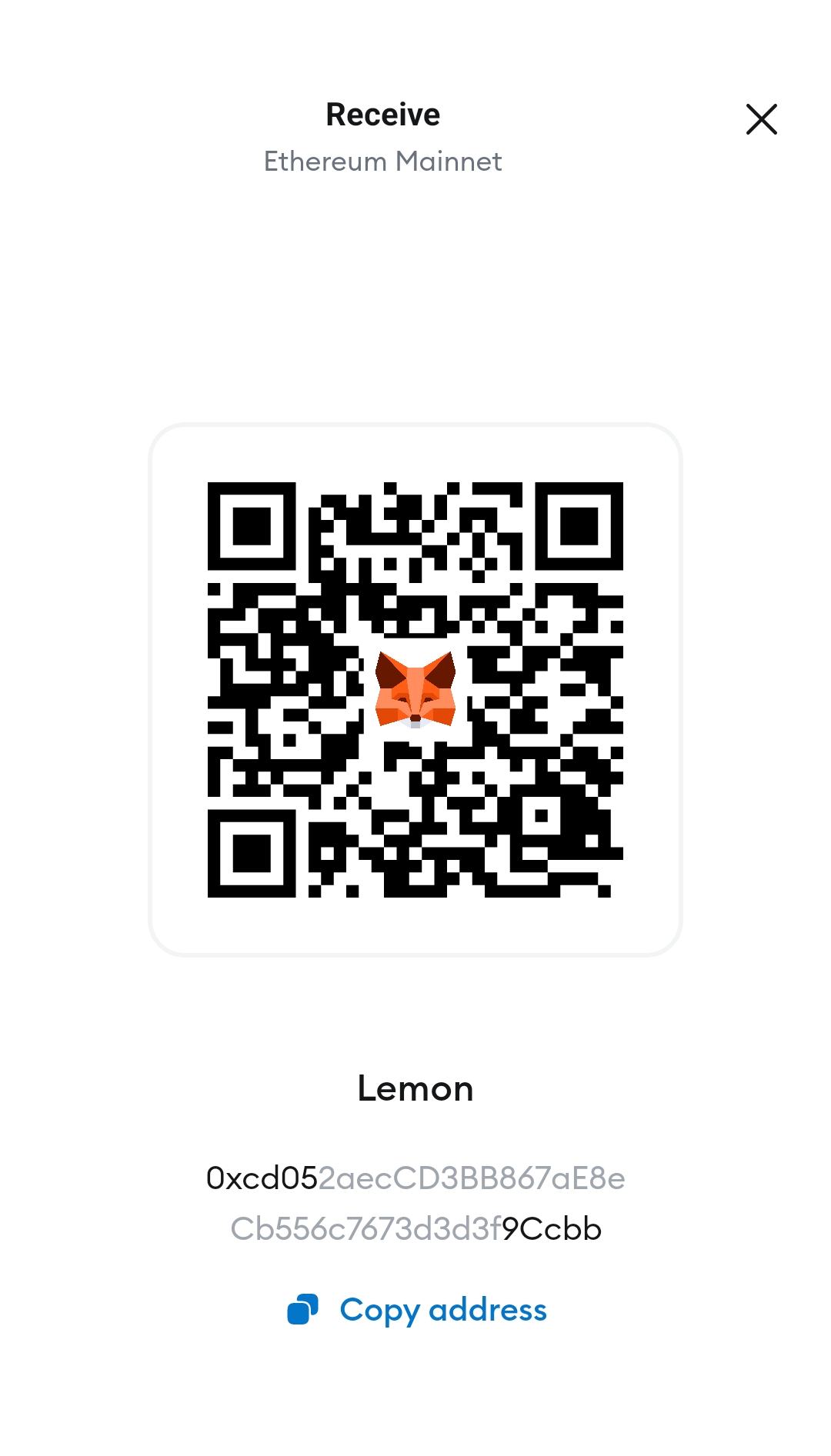 ETHEREUM mainnet