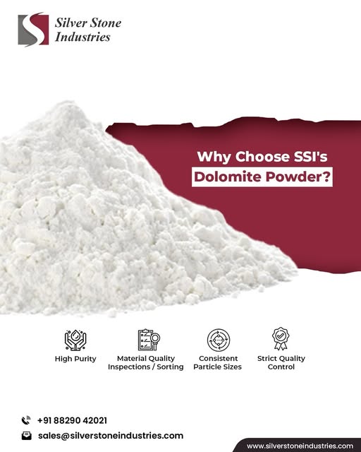 Why settle for less? SSI’s Dolomite Powder is engineered to exceed expectations.