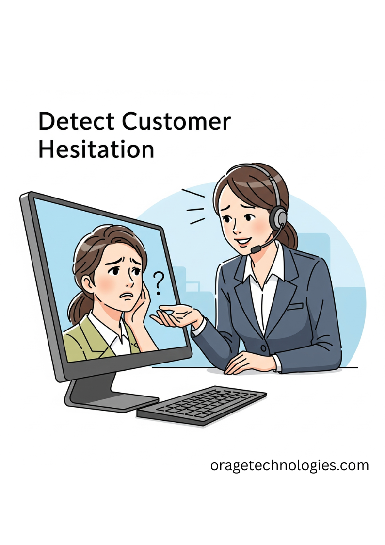 How to Detect Customer Hesitation Using AI and Turn It Into Sales