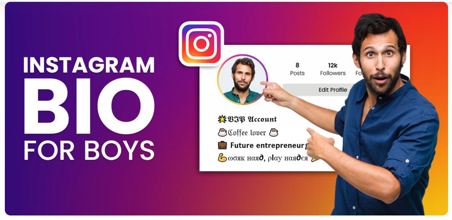 200+ Best Instagram Bio For Boys