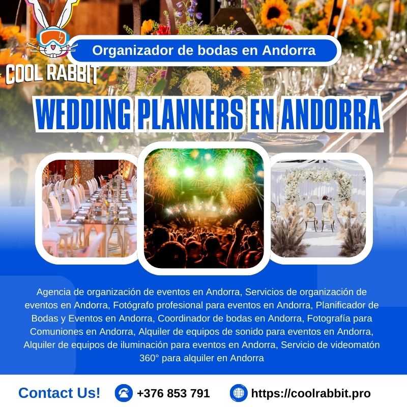 Coordinador de Bodas en Andorra | Cool Rabbit
