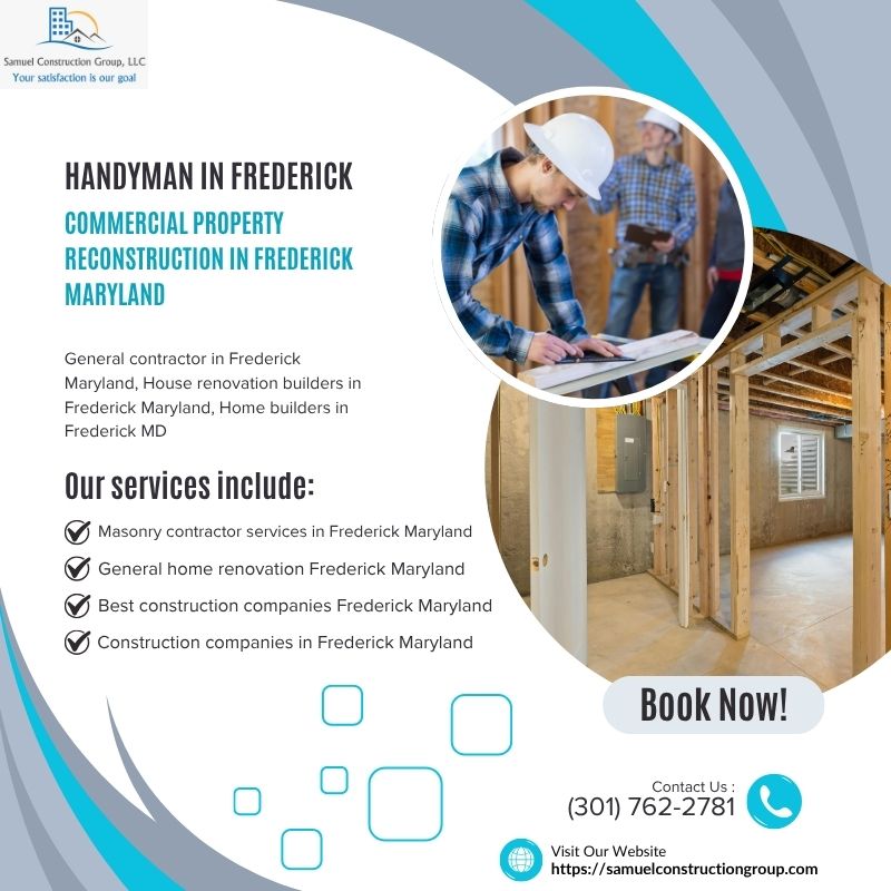 Commercial Property Reconstruction in Frederick, Maryland