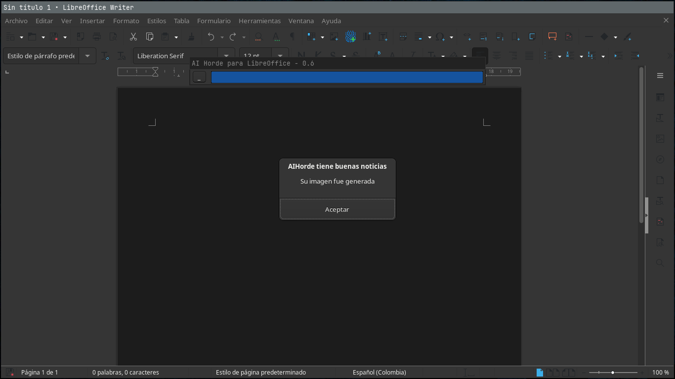 aihorde extension for libreoffice 0.6