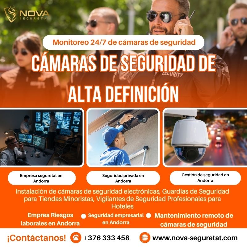 Nova Seguretat | Cámaras de Seguridad de Alta Definición Profesionales