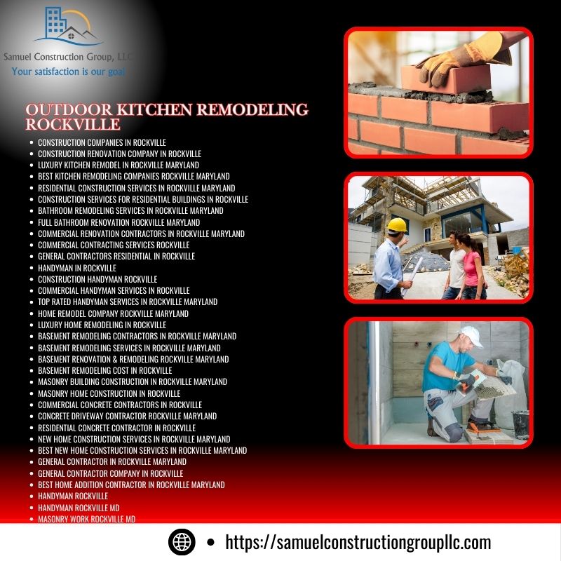 Top Rated Handyman Services in Rockville, Maryland – Samuel Construction Group LLC