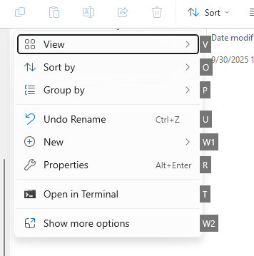 windows 11 contextual menu SHELL GAME