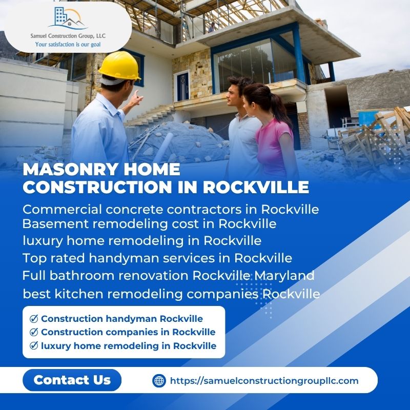 Reliable Concrete Contractors in Rockville, MD