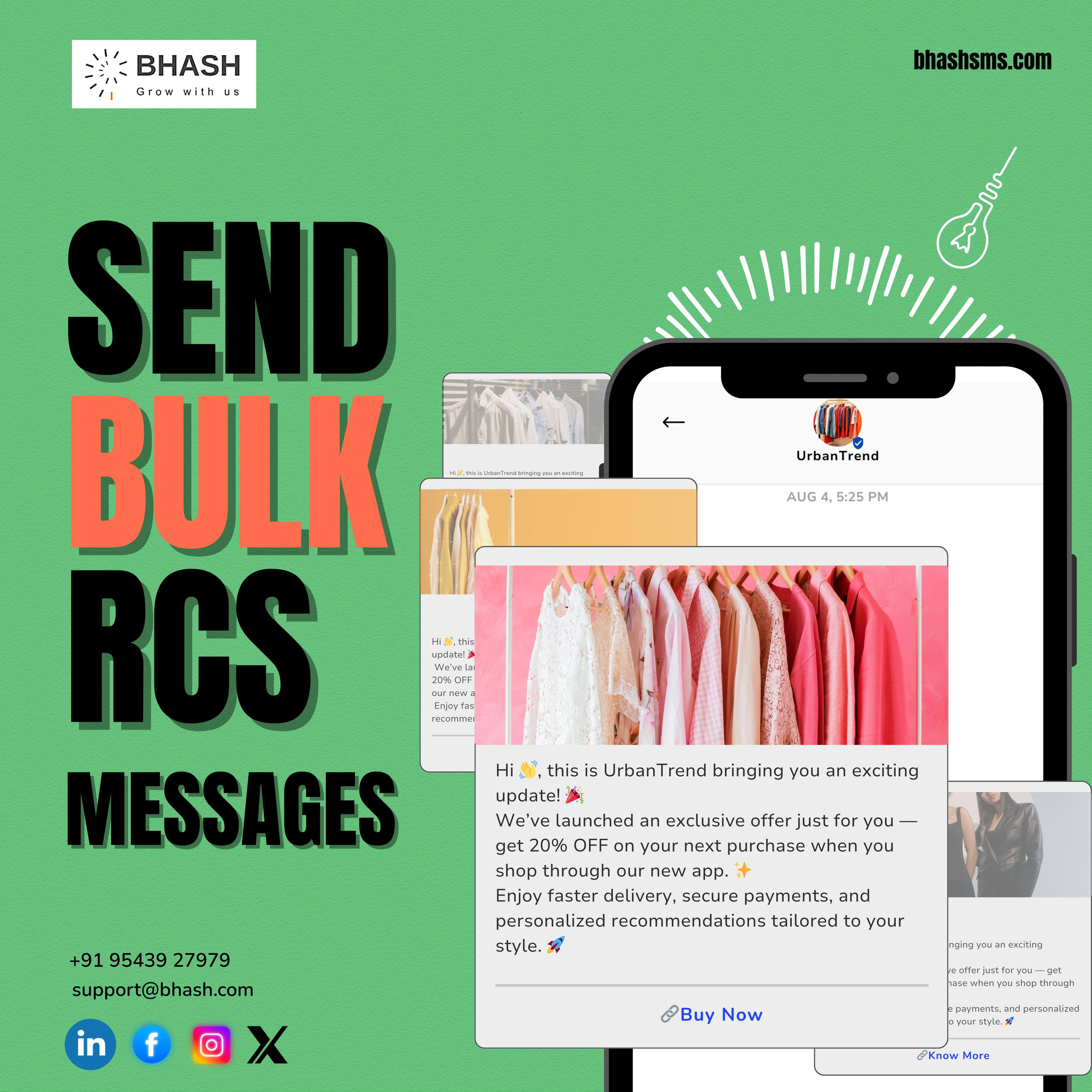 Send Bulk RCS Messaging with Ease