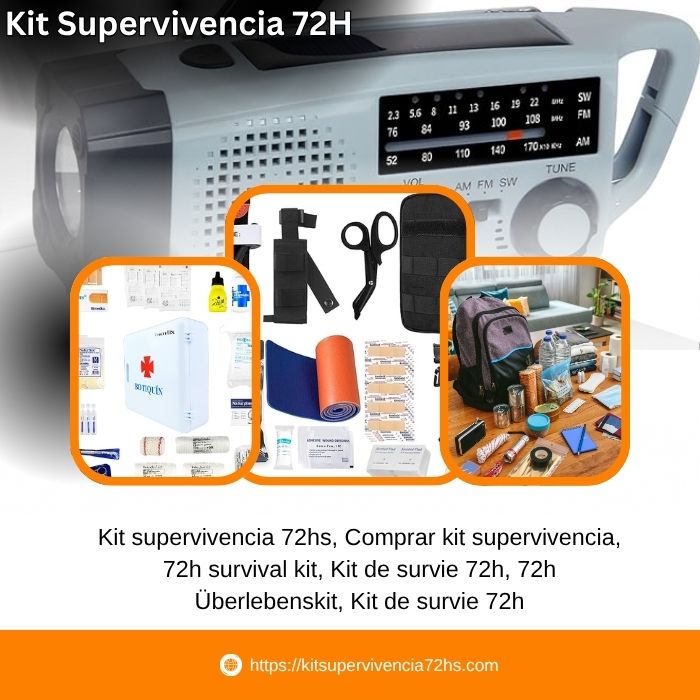 Kit Supervivencia 72hs – Tu Equipo Esencial para Emergencias