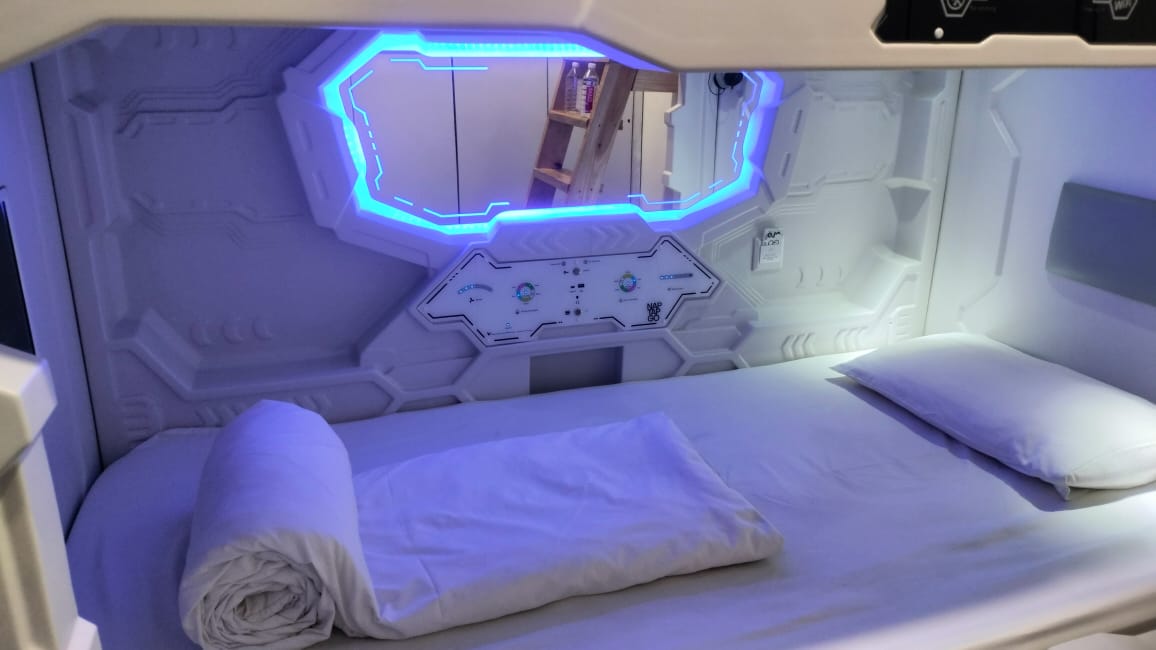 NapTapGo Pod Rooms Offer Peaceful Stays in Busy City Life